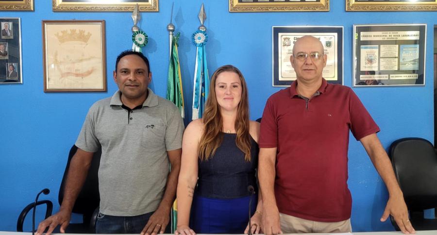 Formação da Comissão de Viação, Obras e Serviços Públicos. Presidente Thalita Onetta Muller , Secretario Arcindo Frreira Valcrenghi, Relator Joir Borges