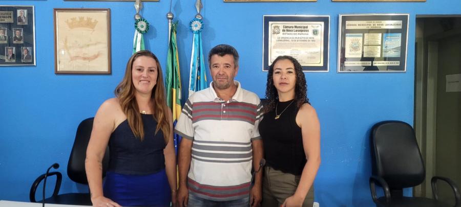 Formação da Comissão dos Direitos do Homem, da Mulher e da Criança. Presidente Maria Solange dos Santos Wrublak, Secretario João Batista da Silva, Relatora Thalita Onetta Muller