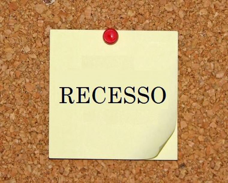 RECESSO PARLAMENTAR