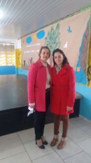 Vereadora visita creche