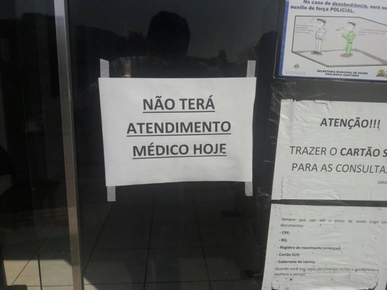 Vereador Robinho denuncia falta de médico no Guarai e Rio da Prata