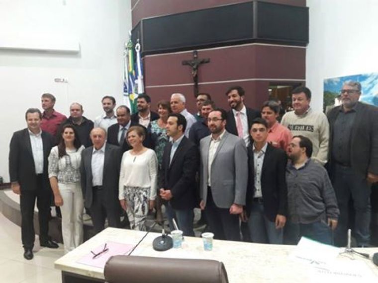 Vereador Robinho e o presidente Altamiro participam de Audiência Pública em Guarapuava