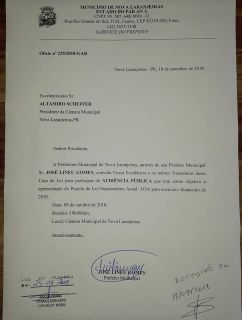 Dia 09 de outubro acontece a apresentação da LOA