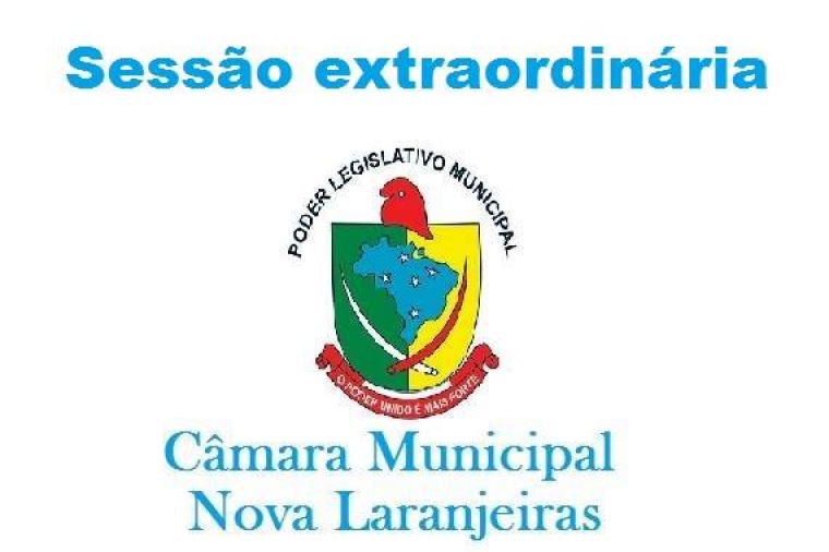 Nessa quarta-feira(31), acontece sessão extraordinária