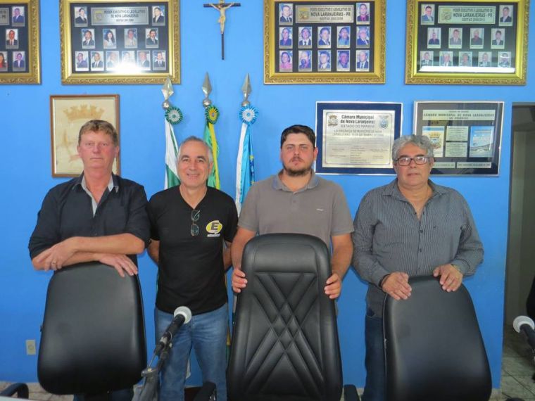 Vereador Cleciandro Veroneze é eleito presidente da Câmara de Nova Laranjeiras para o biênio 2019/2020
