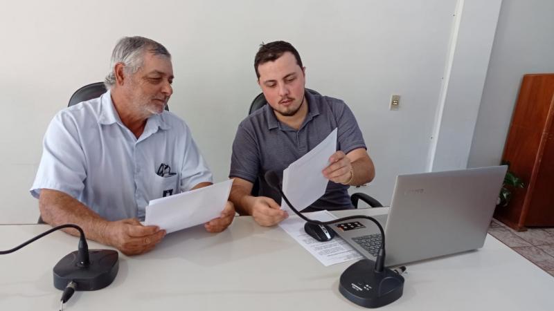 Vereadores se reúnem para formalização de Parecer sobre o Projeto de Lei nº. 25/2022