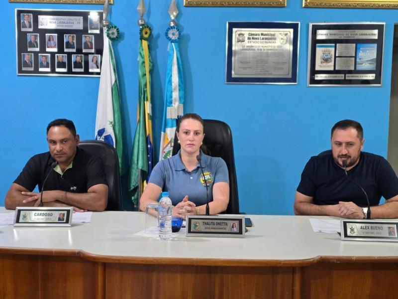 Câmara de Nova Laranjeiras aprova projetos em Sessão Extraordinária.
